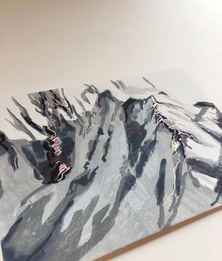 Sam Gare&rsquo;s work evokes memories of mountainous journeys and exploration.
Her love of the wilderness shines through her work and encapsulates peace tranquility and isolation.

Click the bio to learn more about the Kickstarter project we are work