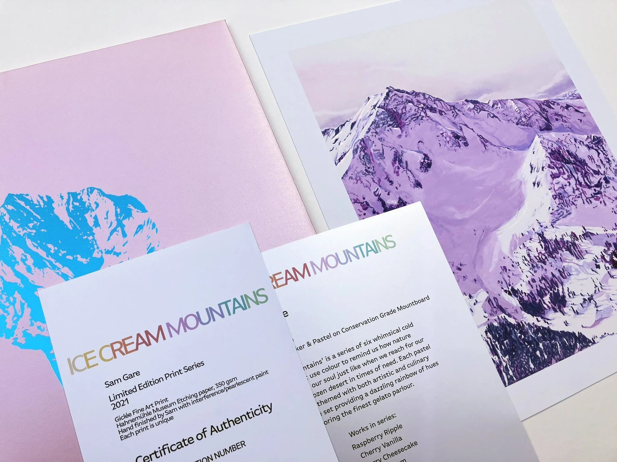 Cherry Vanilla Print Portfolio