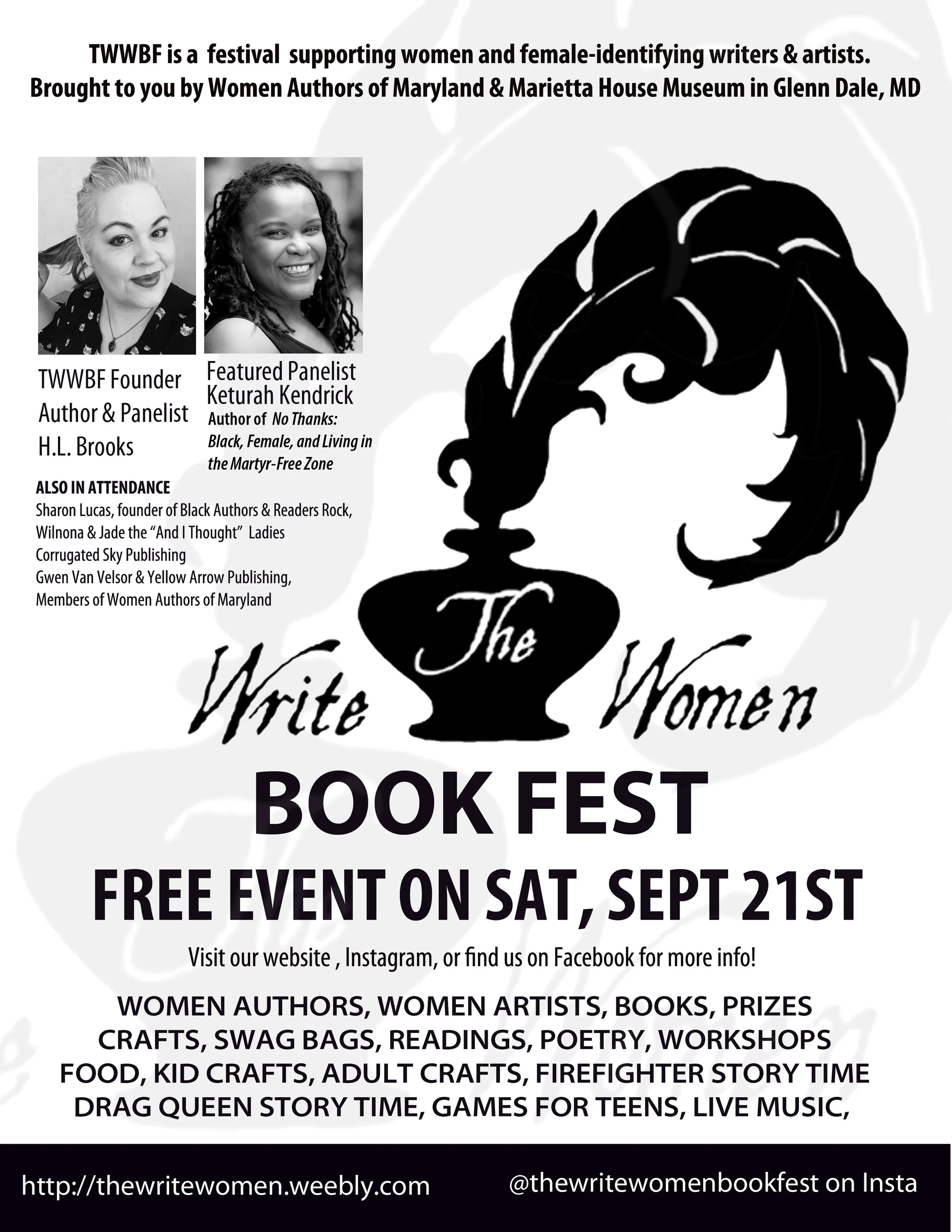 Featured Panelist at The Write Women Book Fest