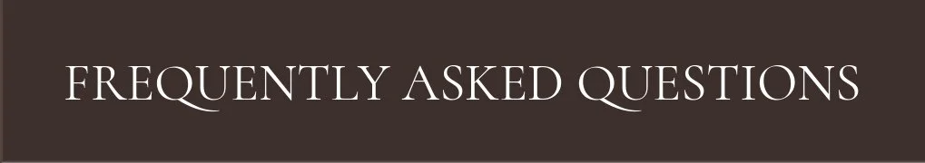 Frequently Asked Questions