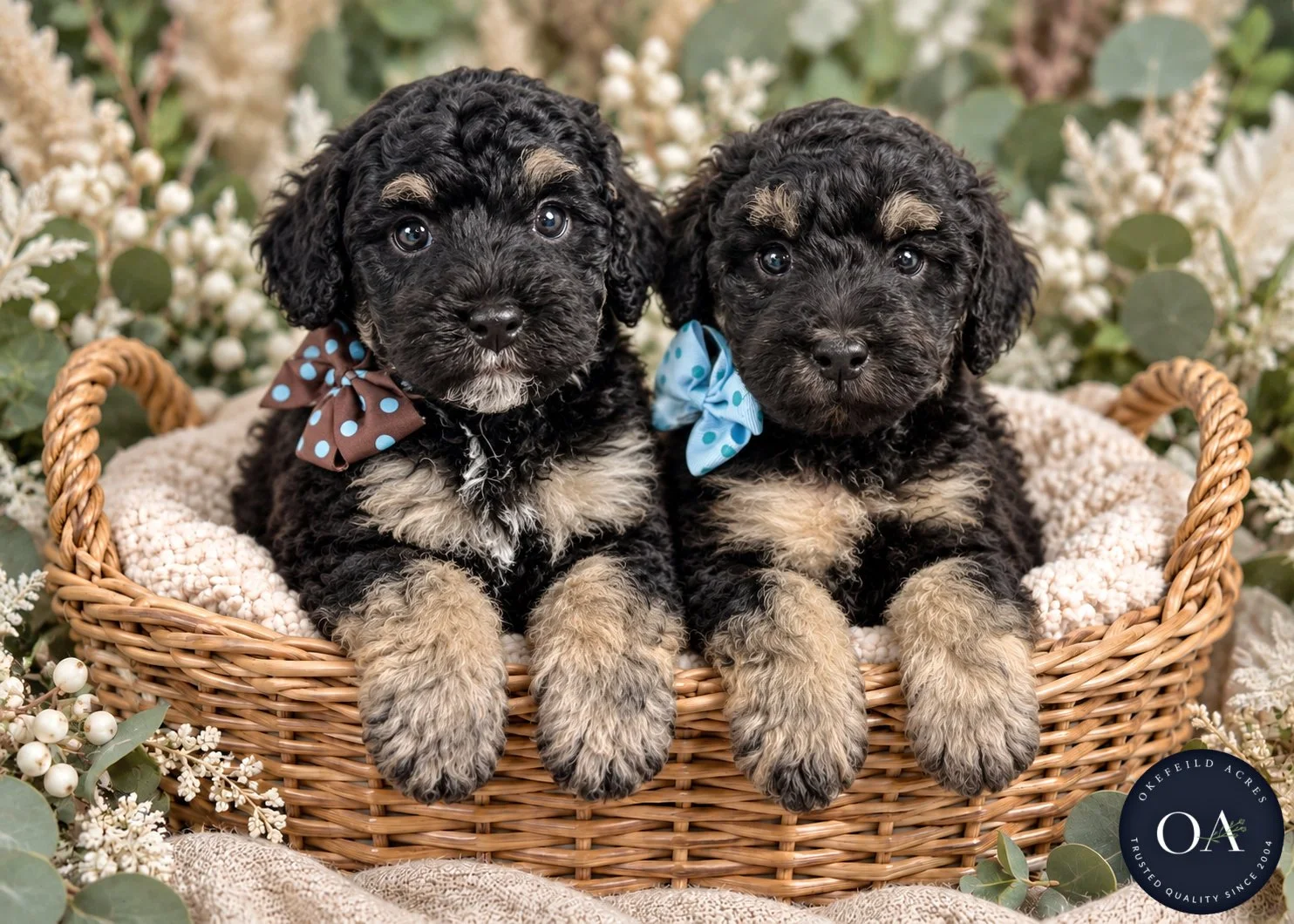 Male F2b Small English Teddy Bear Goldendoodle Puppies For Sale Okefeild Acres Missouri