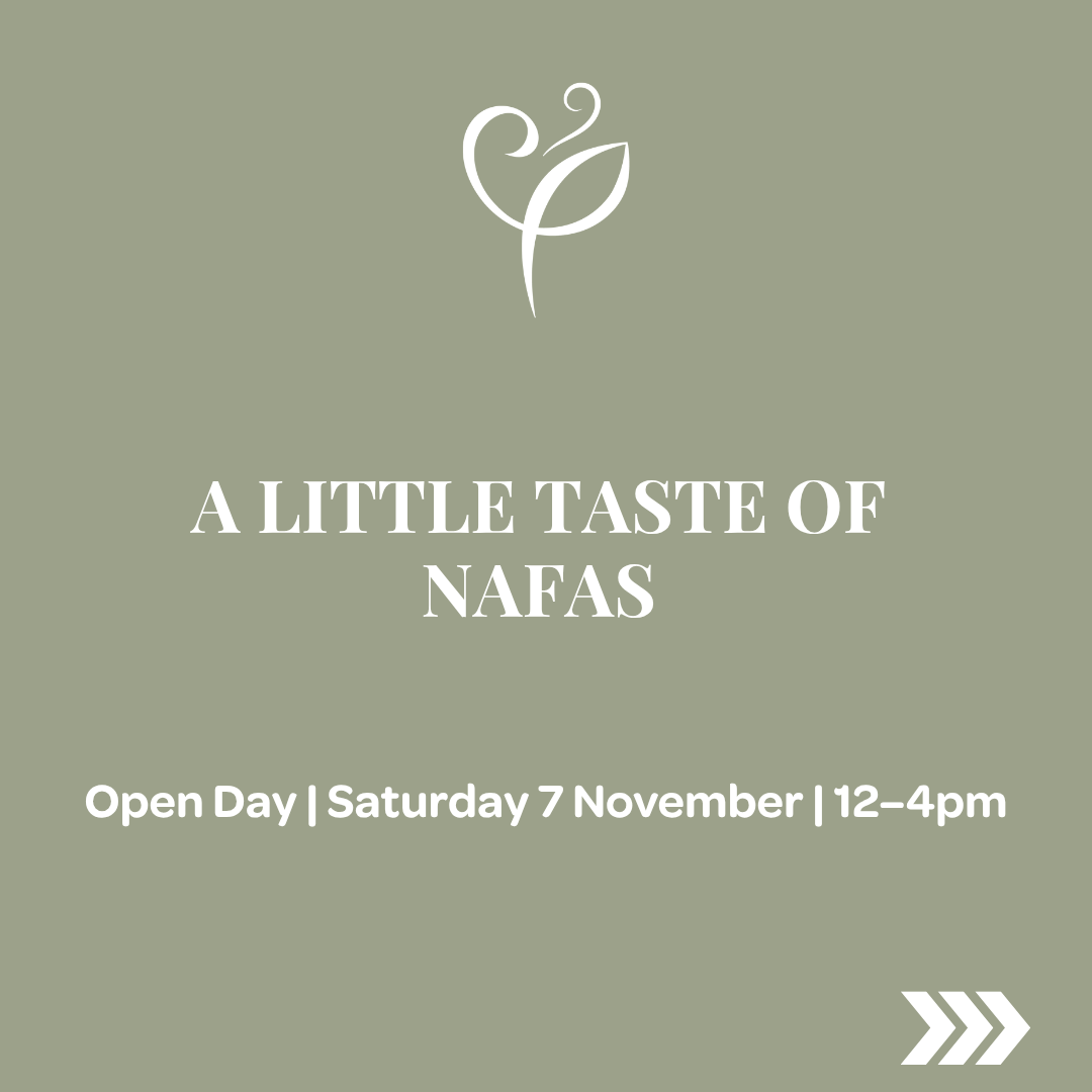 Come and Explore Nafas: Our Open Day Bookings Are Live! 🤍