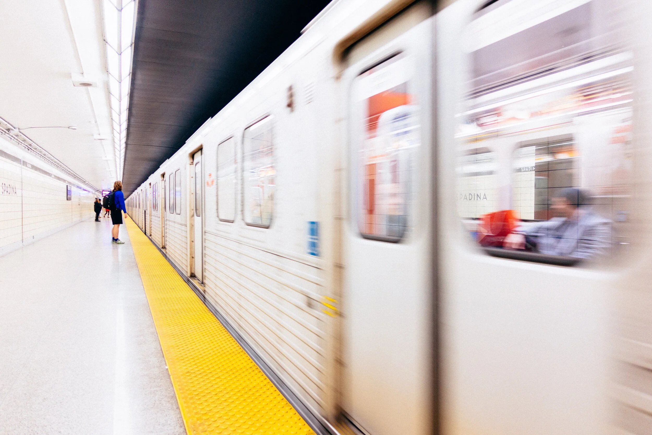 The Toronto subway. Photo by Jed Dela Cruz on Unsplash