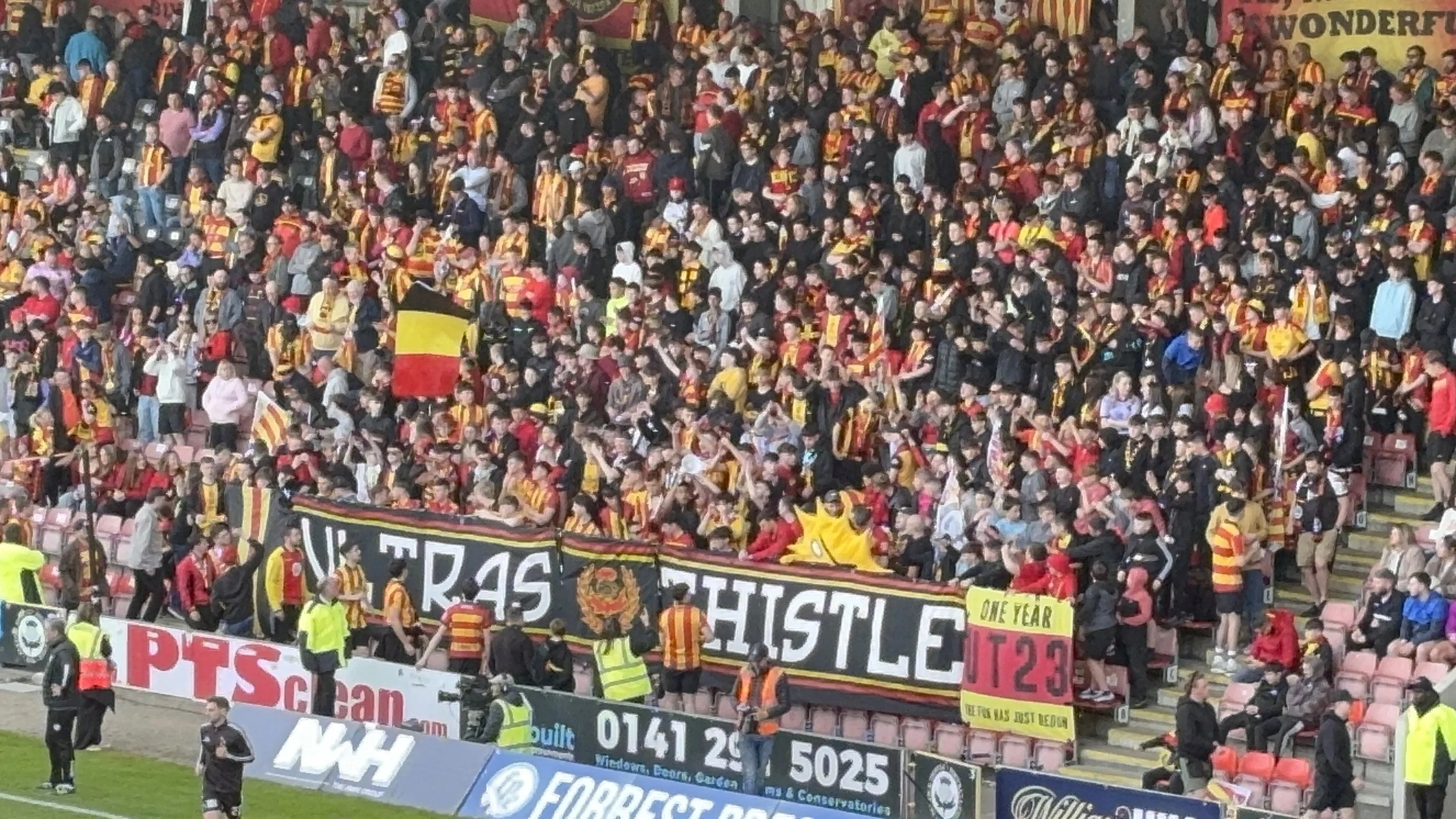 Jamie Murphy makes the difference as Ayr edge out Partick Thistle in tight first leg