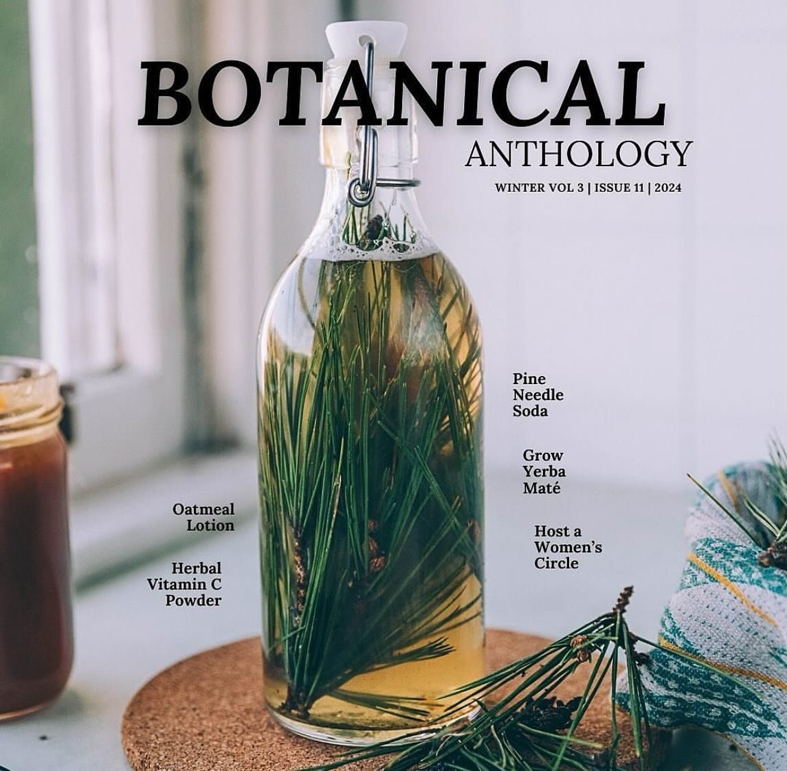 The winter edition of Botanical Anthology is available! Get the digital version from @plantwondercollective  or the printed version on Amazon. I can&rsquo;t say enough good things about this journal of plant folklore and wisdom. It is full of beautif