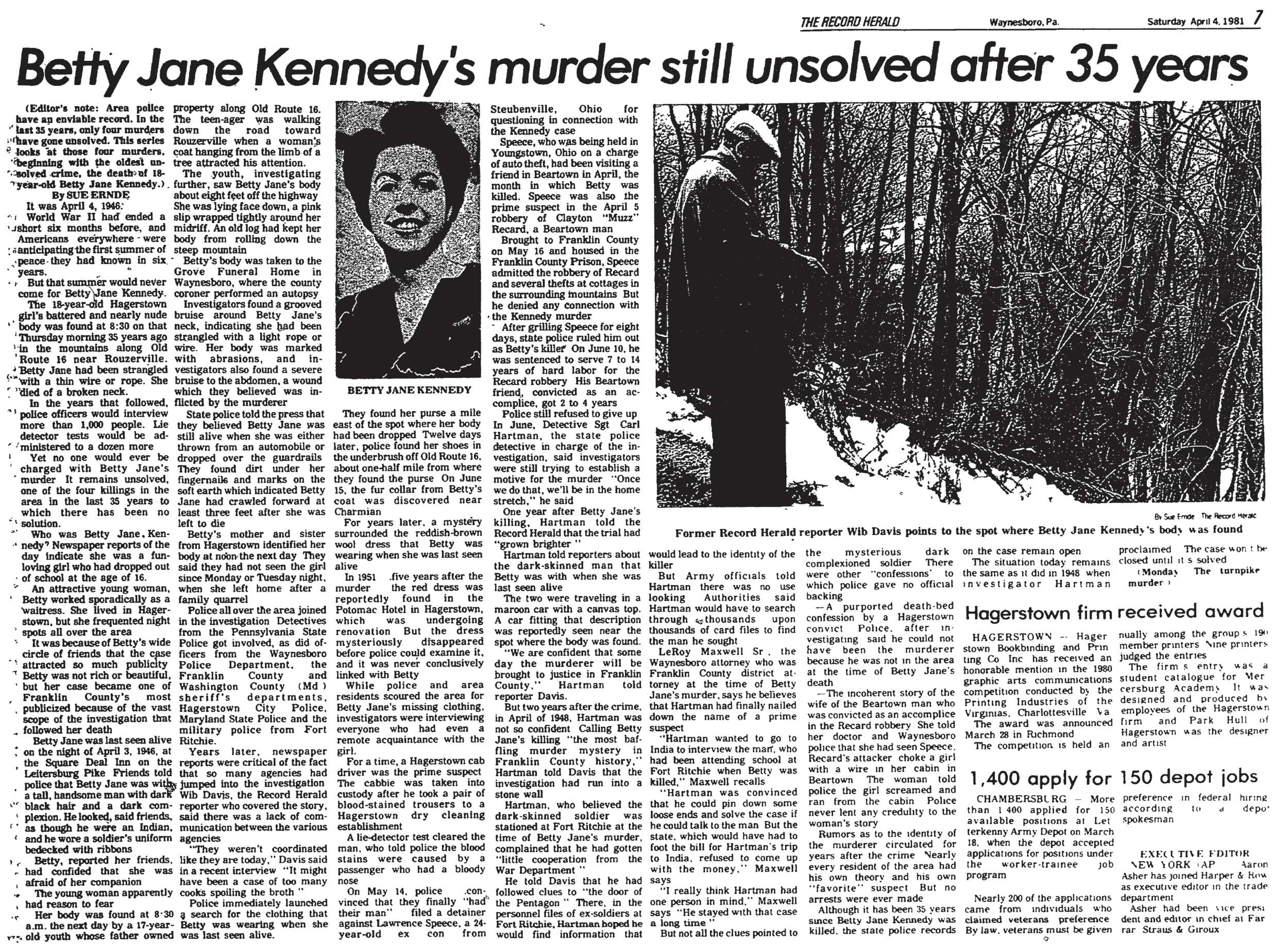 The Mystery of Betty Jane Kennedy