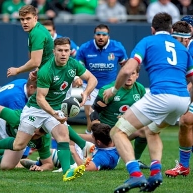 This weekend we have Guinness Summer Series action from Dublin as Ireland host Italy in one of four warm-up matches to be played prior to Rugby World Cup!

Ireland V Italy
August 10 from 2pm at New Unity!
Get 20% off food and drinks with an NUS card!