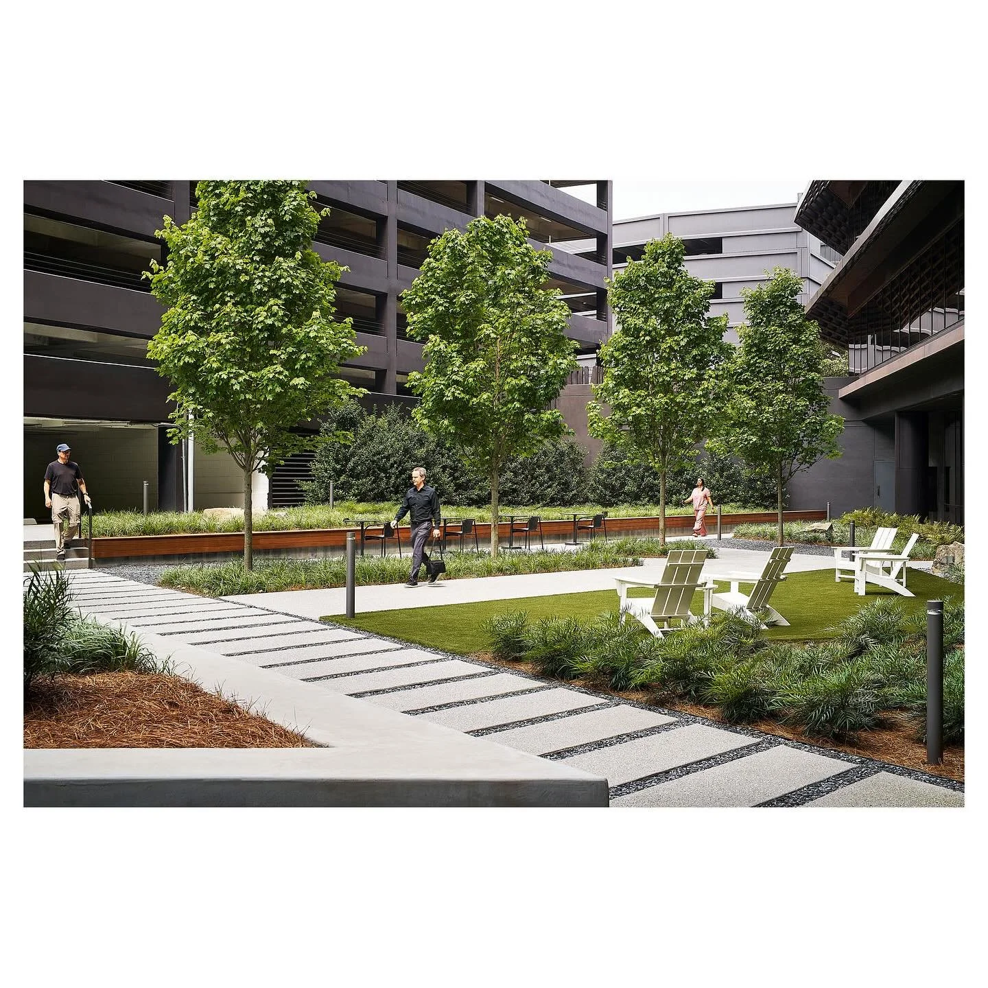 Fresh Project Fridays | Two Ravinia - Atlanta, GA ⭐️🌱

Our team recently reimagined the courtyard at Two Ravina, creating a refreshed outdoor space that encourages connection, comfort, and calm.

The redesigned courtyard features updated plantings, 