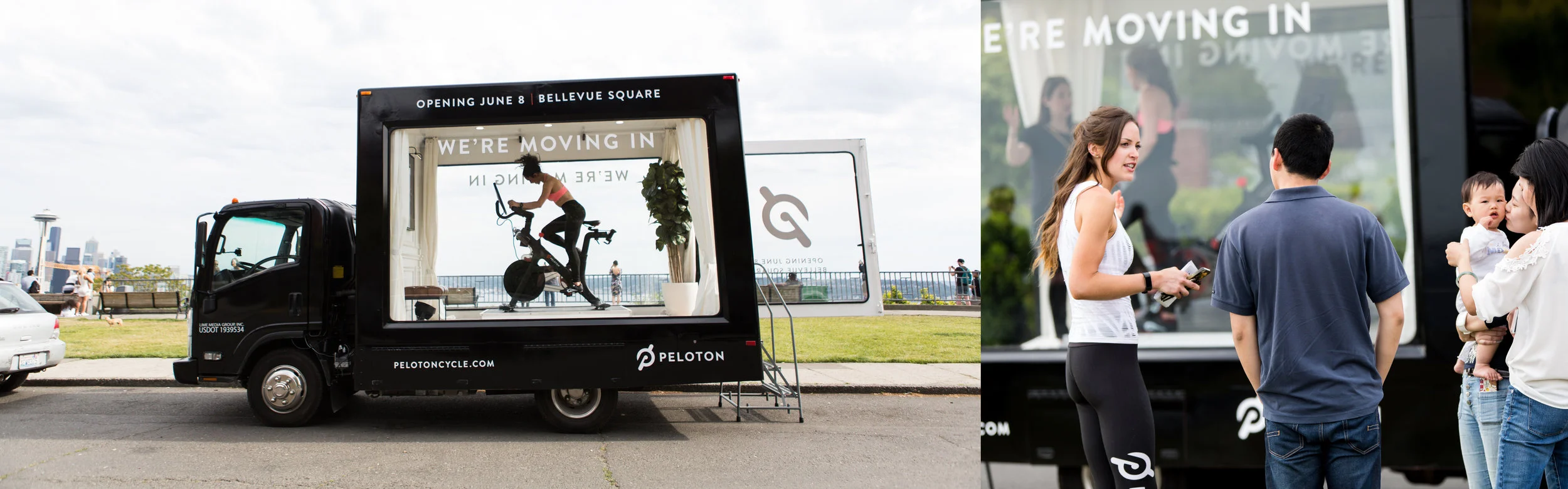 mobile live billboard + trial truck
