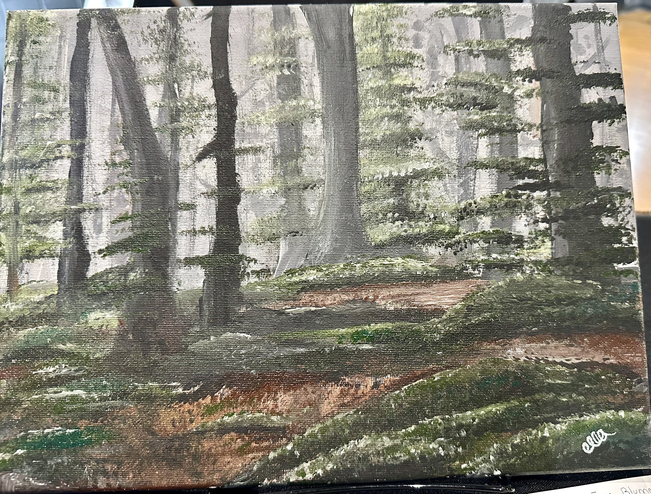 Painting Jr Winner- "Forest for the Trees"