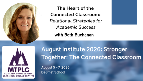 We are presenting - 28th Annual MTPLC August Institute 