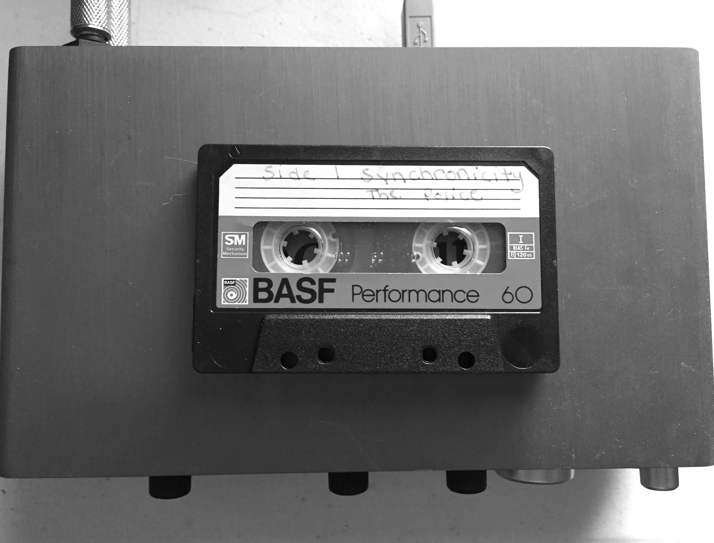 The first item in my music collection meets my first interface.