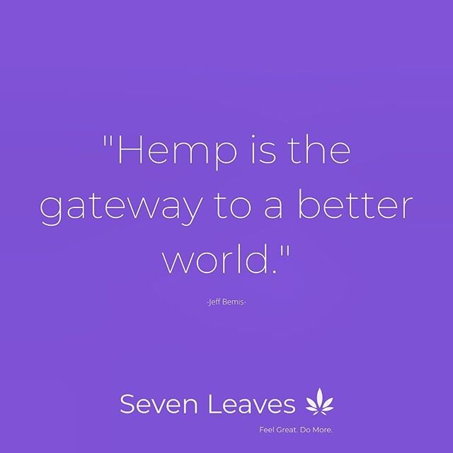 There has never been a more versatile plant that can heal you, feed you, clothe you and shelter you. This is why we believe Hemp is the pathway to a brighter life here on earth and beyond. 🚀🌿💚