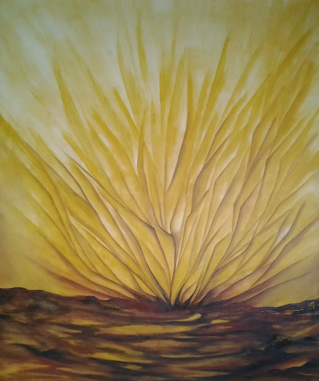 Agave Mixta/Tela 120x100 cm