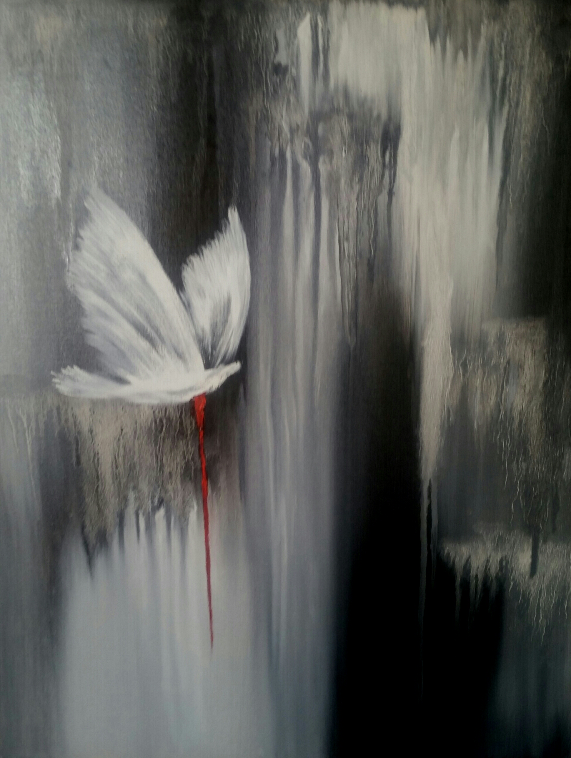 La Paz Herida Óleo/Tela 50 x 40 cm