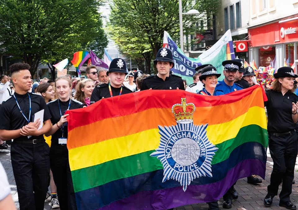 Nottinghamshire Police proudly supporting Pride 2018