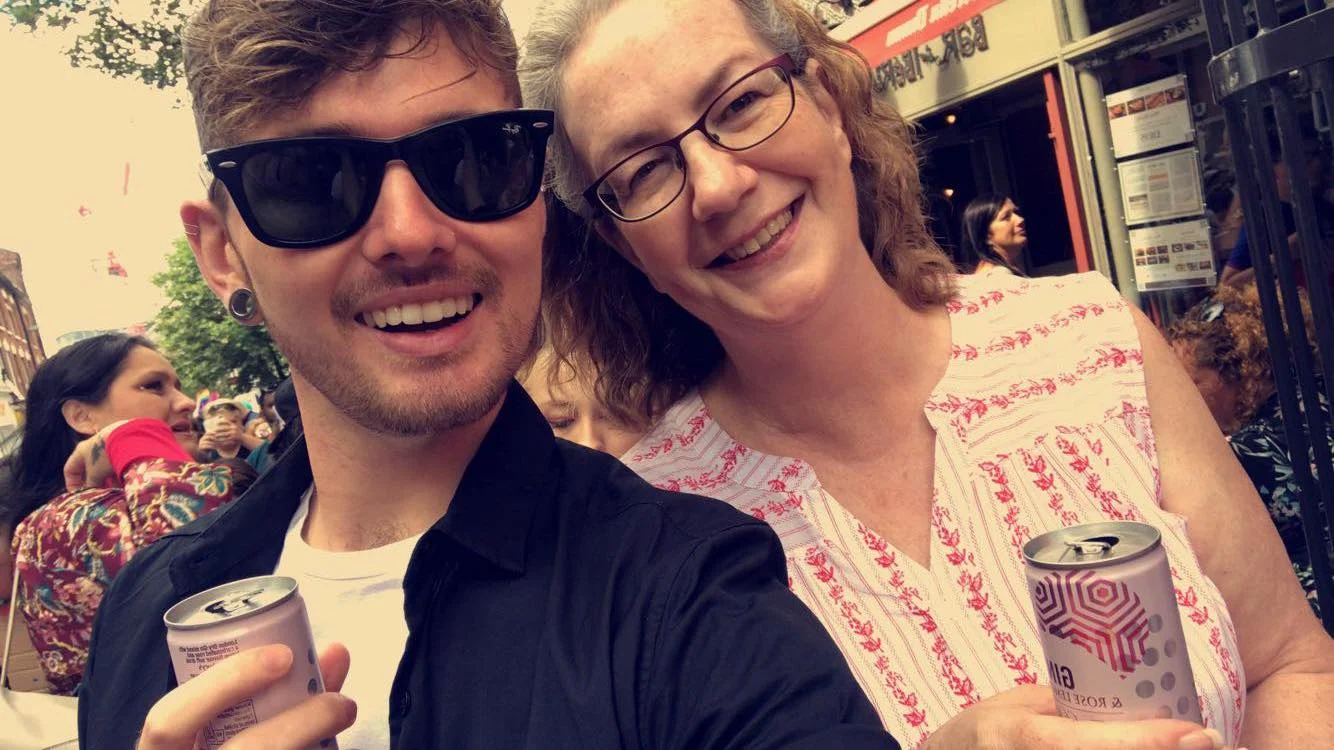 Lewis and Lynn proudly supporting Pride 2018