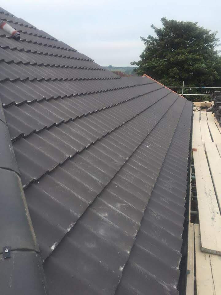 Hykeham Road - Sandtoft Double Pan Tile in Dark Grey