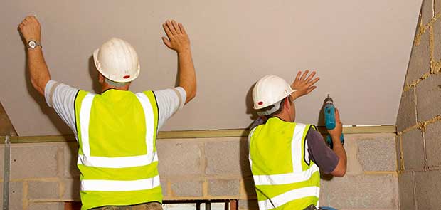 For retrofit projects, Kingspan Kooltherm K14 Insulated Plasterboard goes ‘under’ the rafters. There will also be Kooltherm K7 Pitched Roof board between the rafters