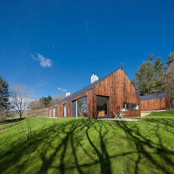 By re-cladding a house, perhaps by using new weatherboarding or render, its appearance can be completely transformed