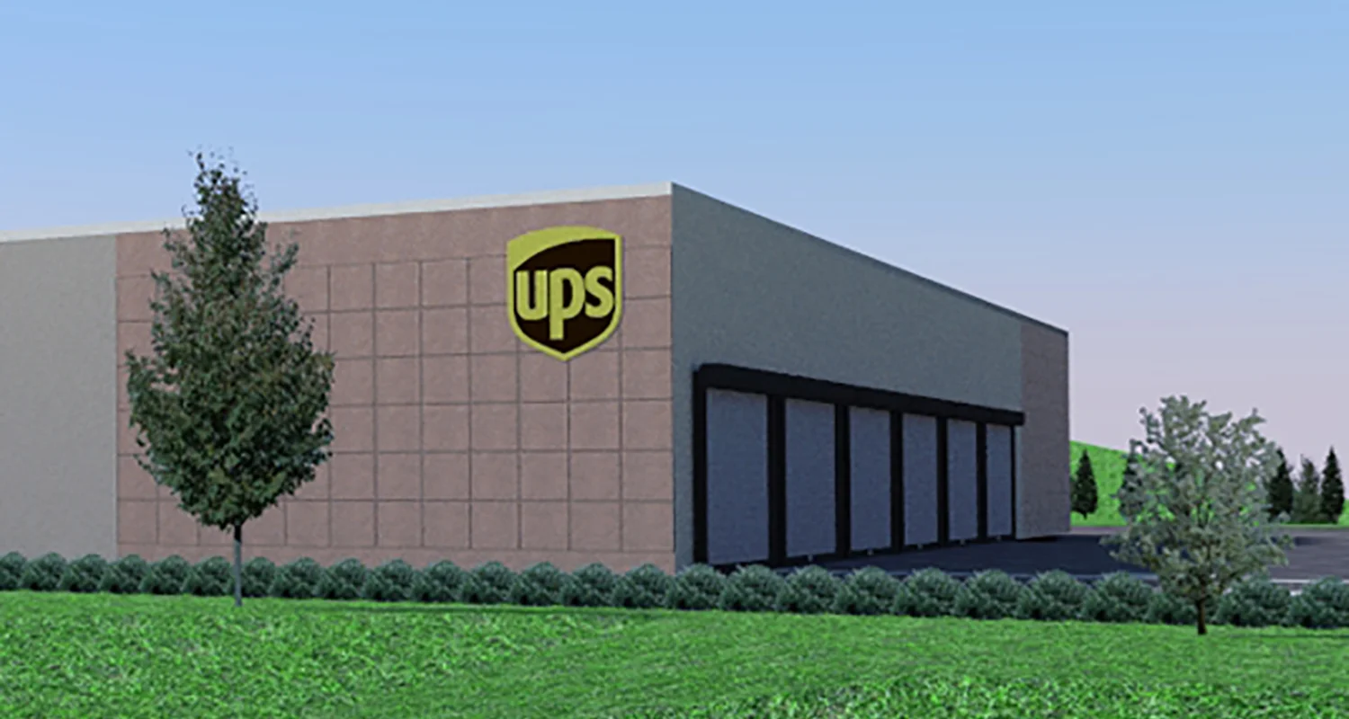 UPS Trucking Logistics Facility