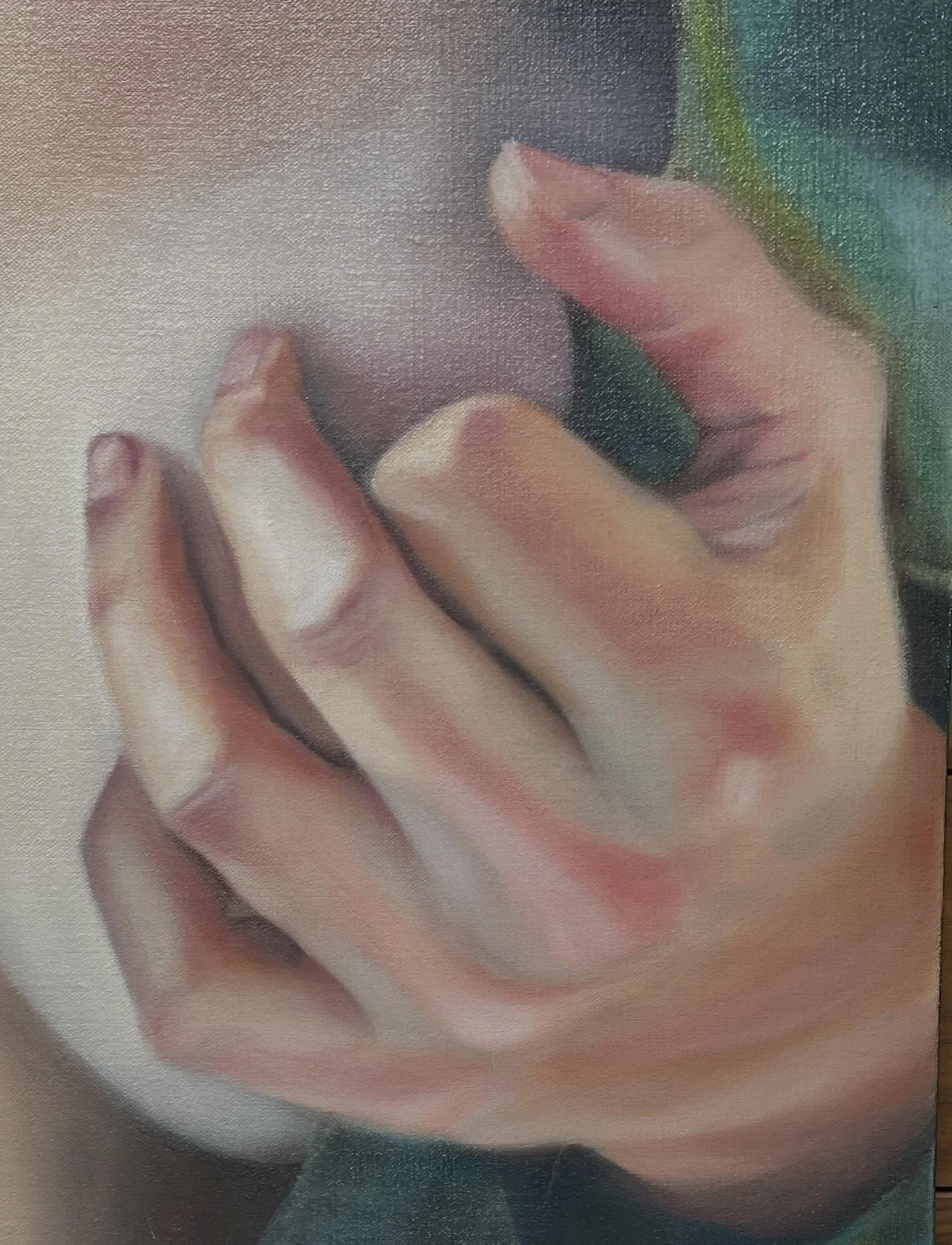 Revisiting an older piece. I&rsquo;ve always loved hands!