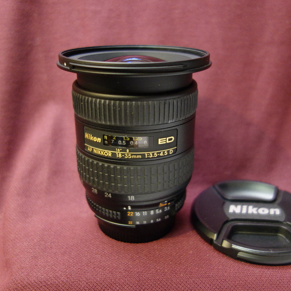 Nikon Zoom-NIKKOR 18-35mm f/3.5-4.5 D AF IF ED Lens — Camera Center