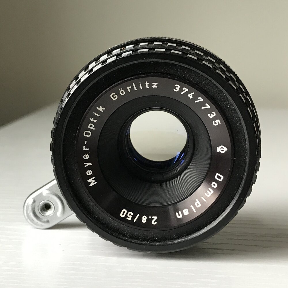 Meyer-Optik Gorlitz 50mm f/2.8 Domiplan (Exakta Mount) — Camera Center