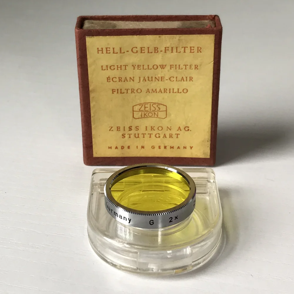Zeiss Ikon 27mm Light Yellow Filter — Camera Center