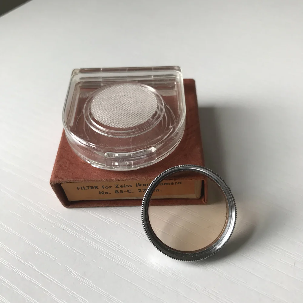 Zeiss Ikon 27mm 85-C Filter — Camera Center