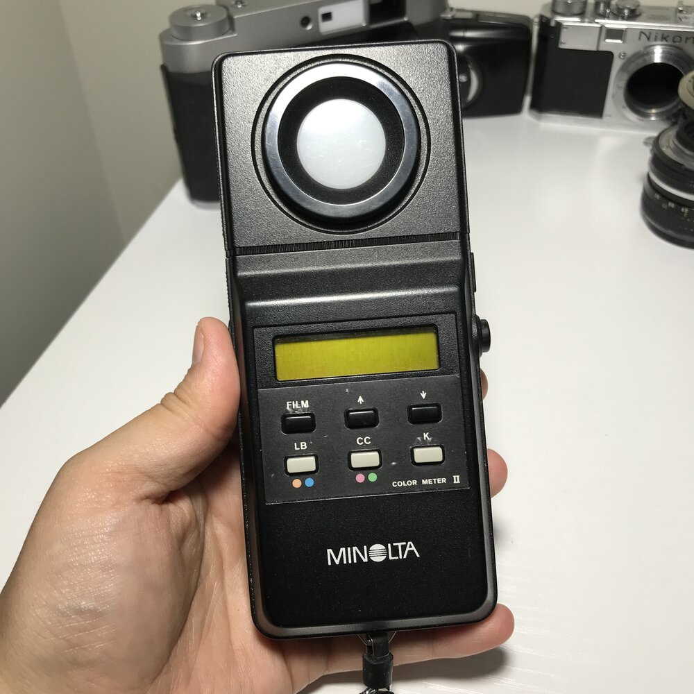 Minolta Color Meter II and Case — Camera Center
