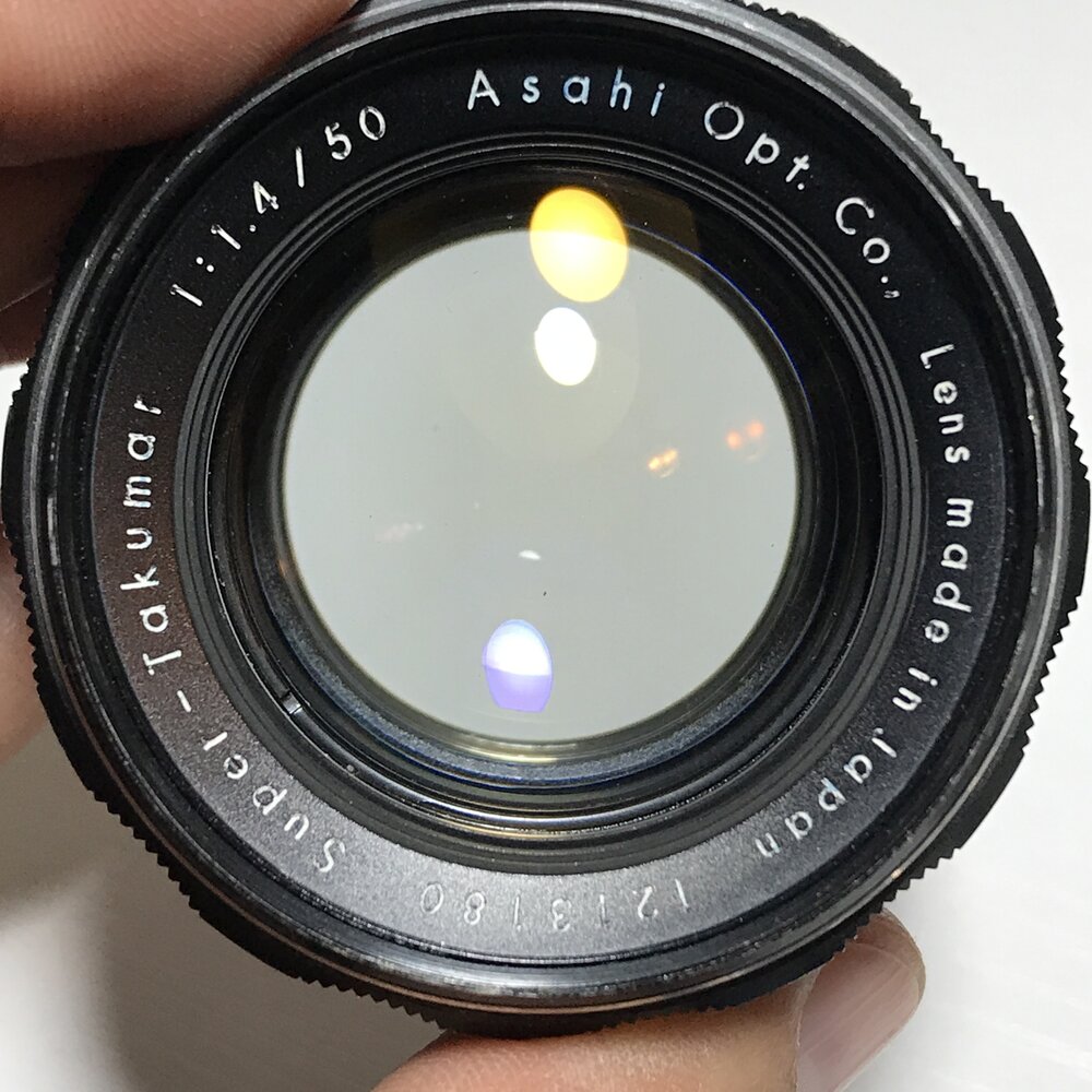 Pentax Super Takumar 50mm f/1.4 8 Element Early M42 — Camera Center
