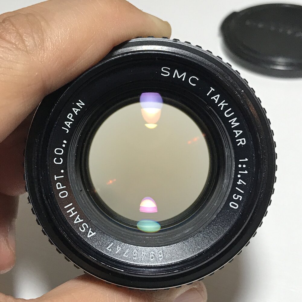Pentax SMC TAKUMAR 50mm f/1.4 M42 #6945747 — Camera Center
