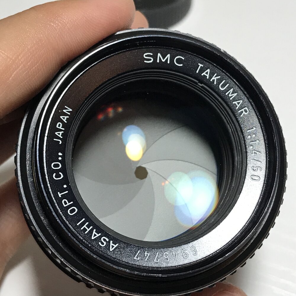 Pentax SMC TAKUMAR 50mm f/1.4 M42 #6945747 — Camera Center