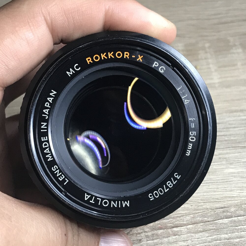 Minolta MC Rokkor-X PG 50mm f/1.4 — Camera Center