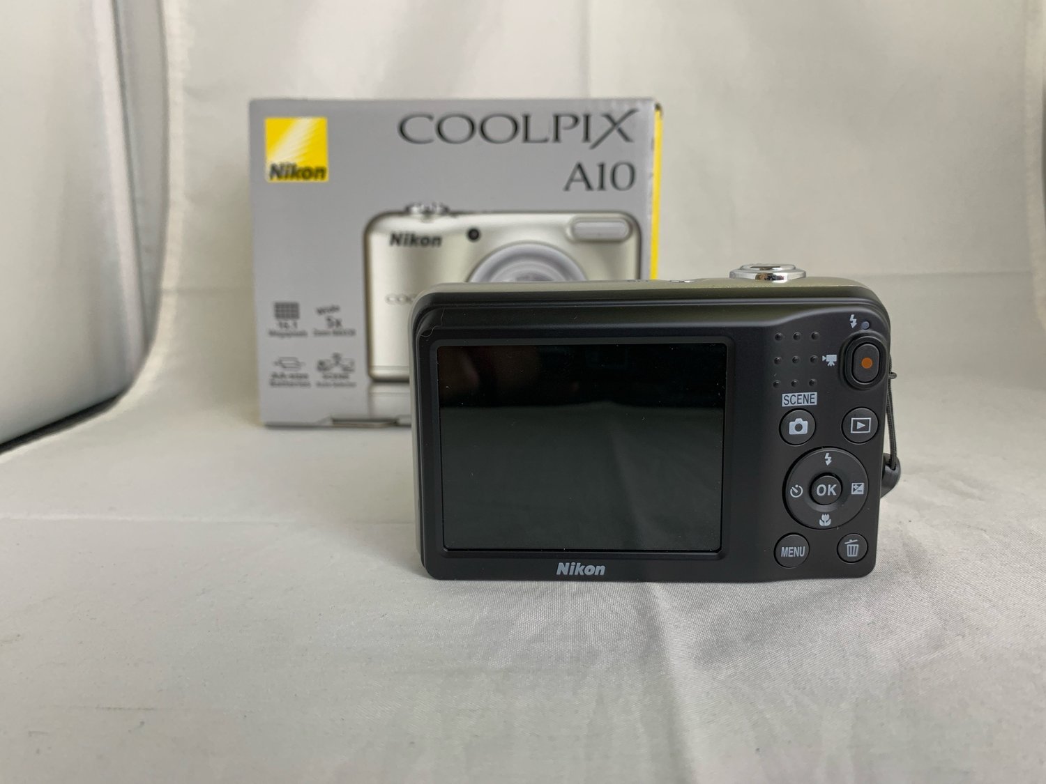 Nikon Coolpix A10 Digital Point &Shoot (*) — Camera Center Nikon Coolpix A10 Digital Point &Shoot (*) — Camera Center