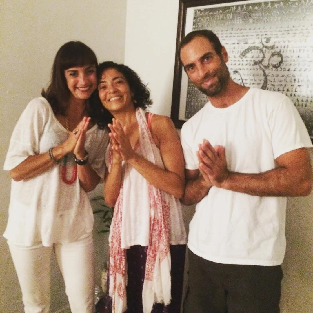 Radha & Ben of Lightrail Yoga Miami, My first Dharma Yoga instructors in Miami & Brazil who encouraged me to teach