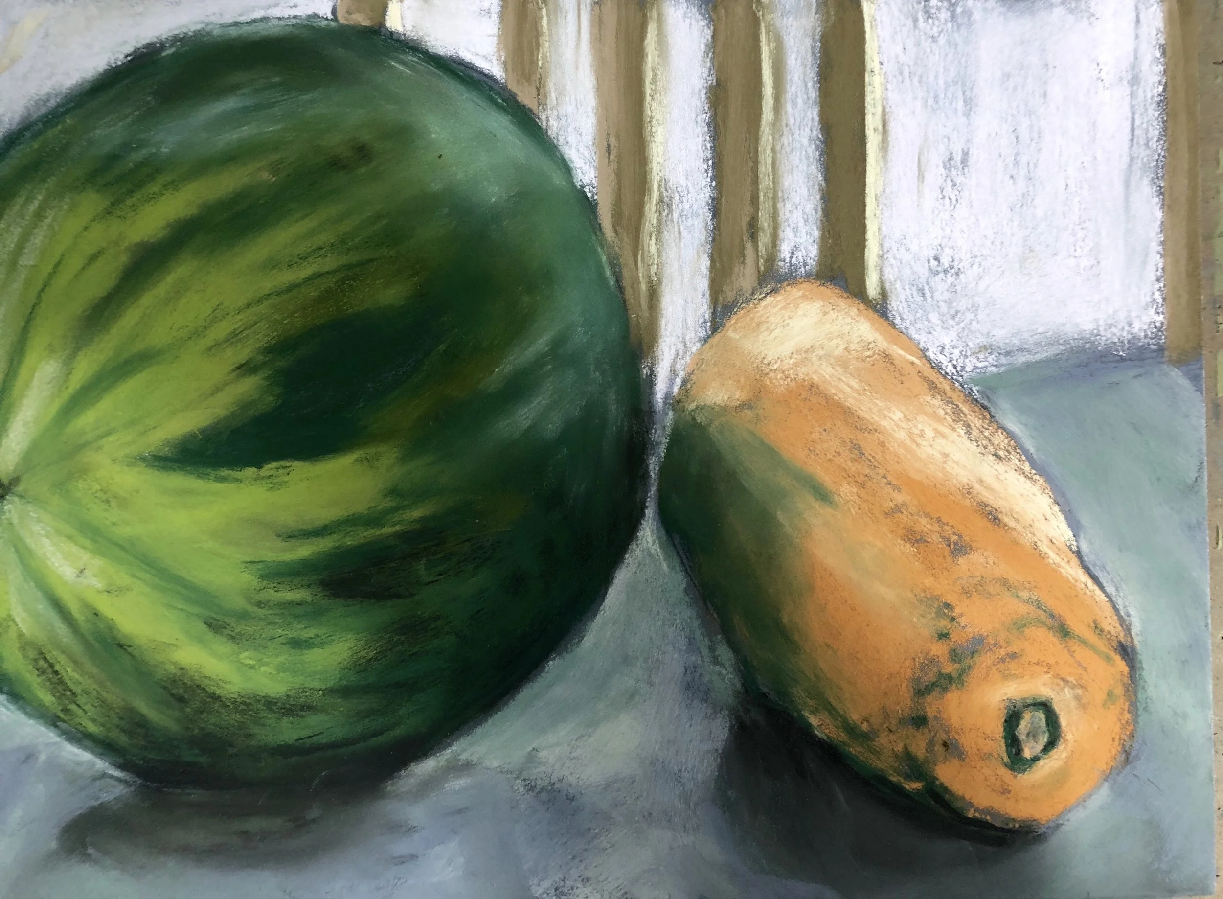 Watermelon and Papaya