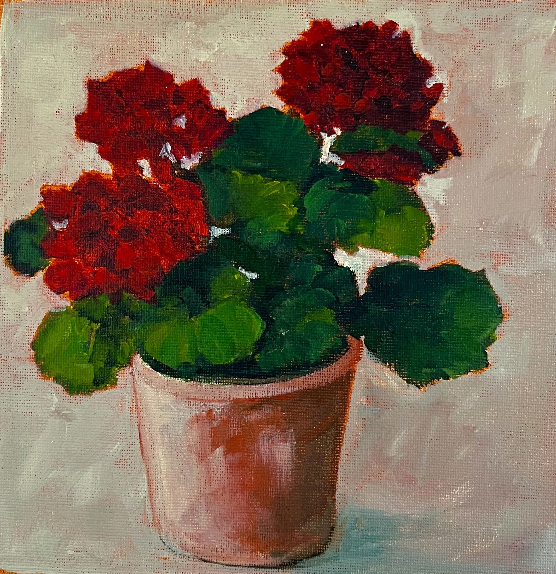 geranium in clay pot.jpeg