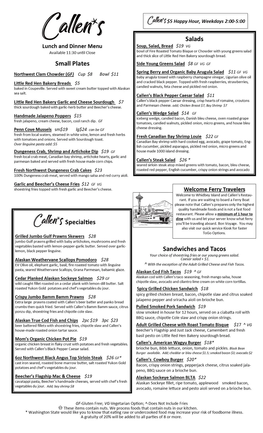 eat — Callen's Restaurant