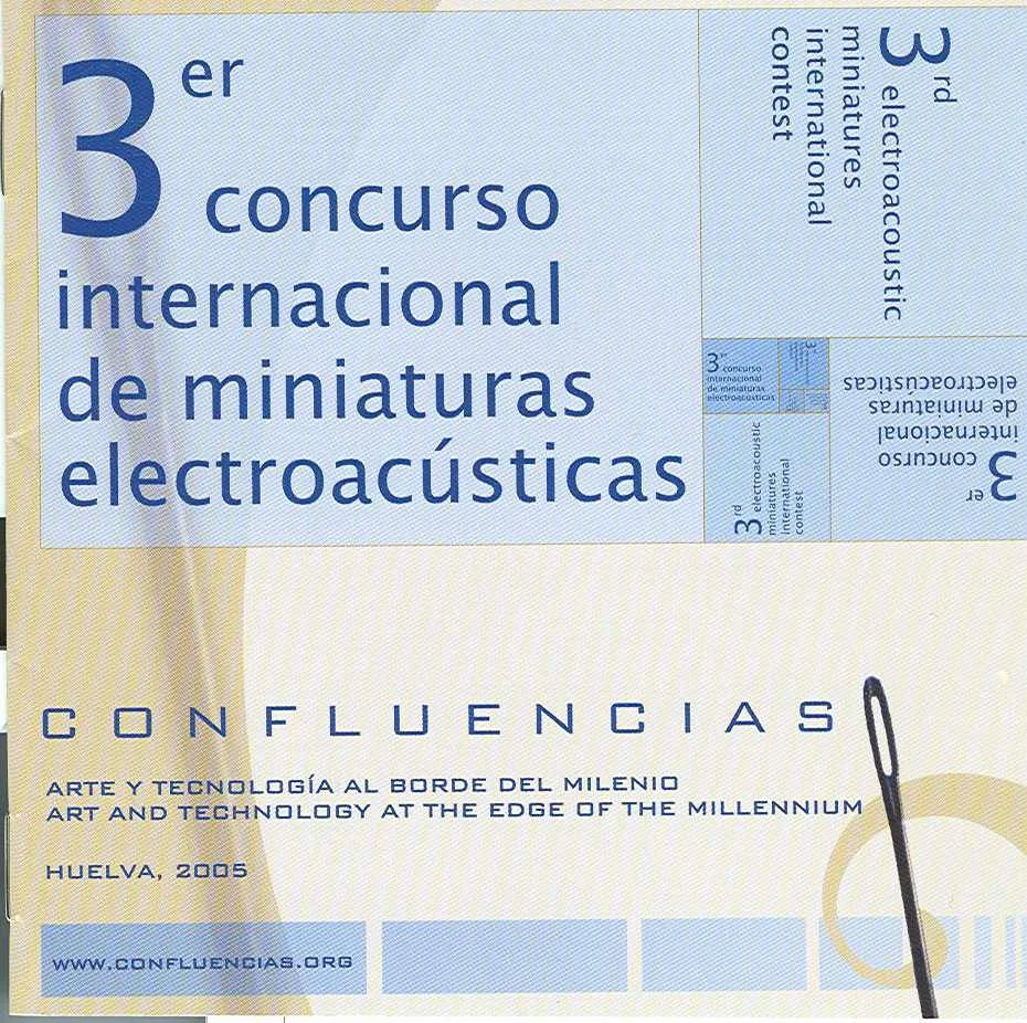 “Confluencias: Art and Technology at the Edge of the Millennium” Includes Drift for fixed media.