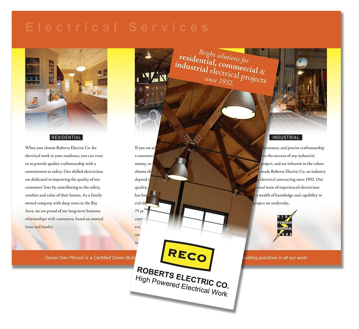  Roberts Electric Co. Brochure Design  