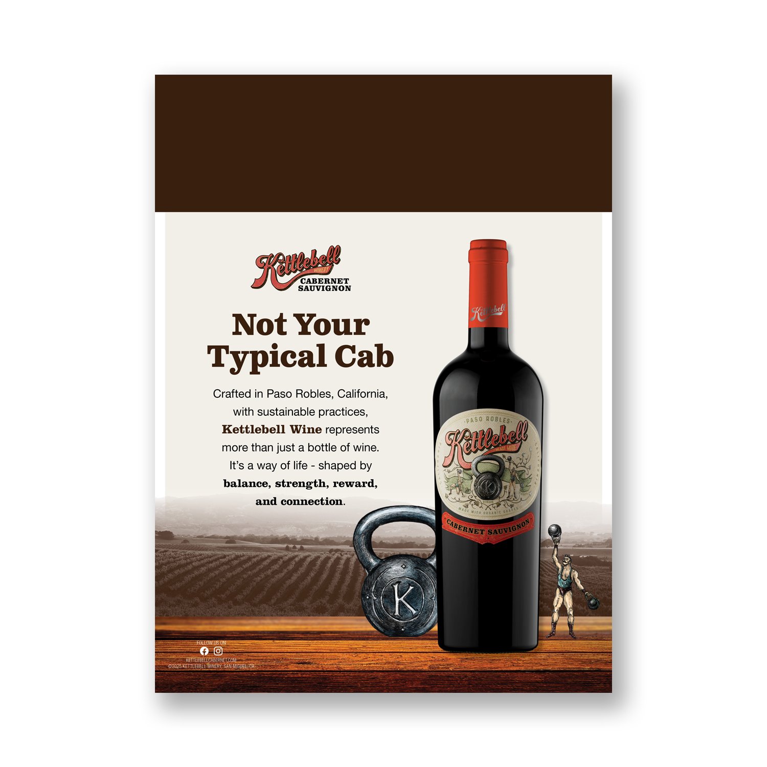  Kettlebell Cabernet Carton Rider 