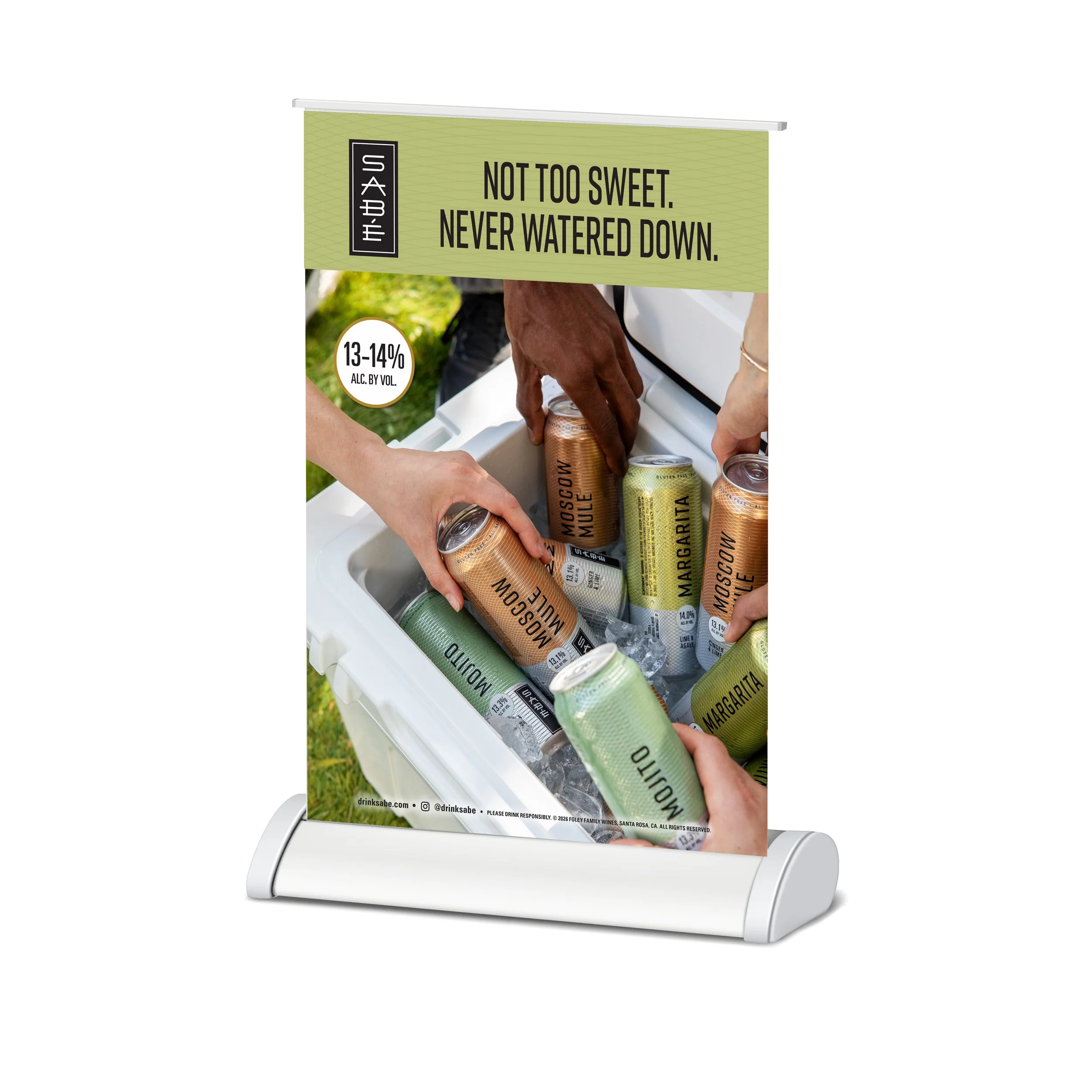  Sabe Lifestyle Table-top Banner  