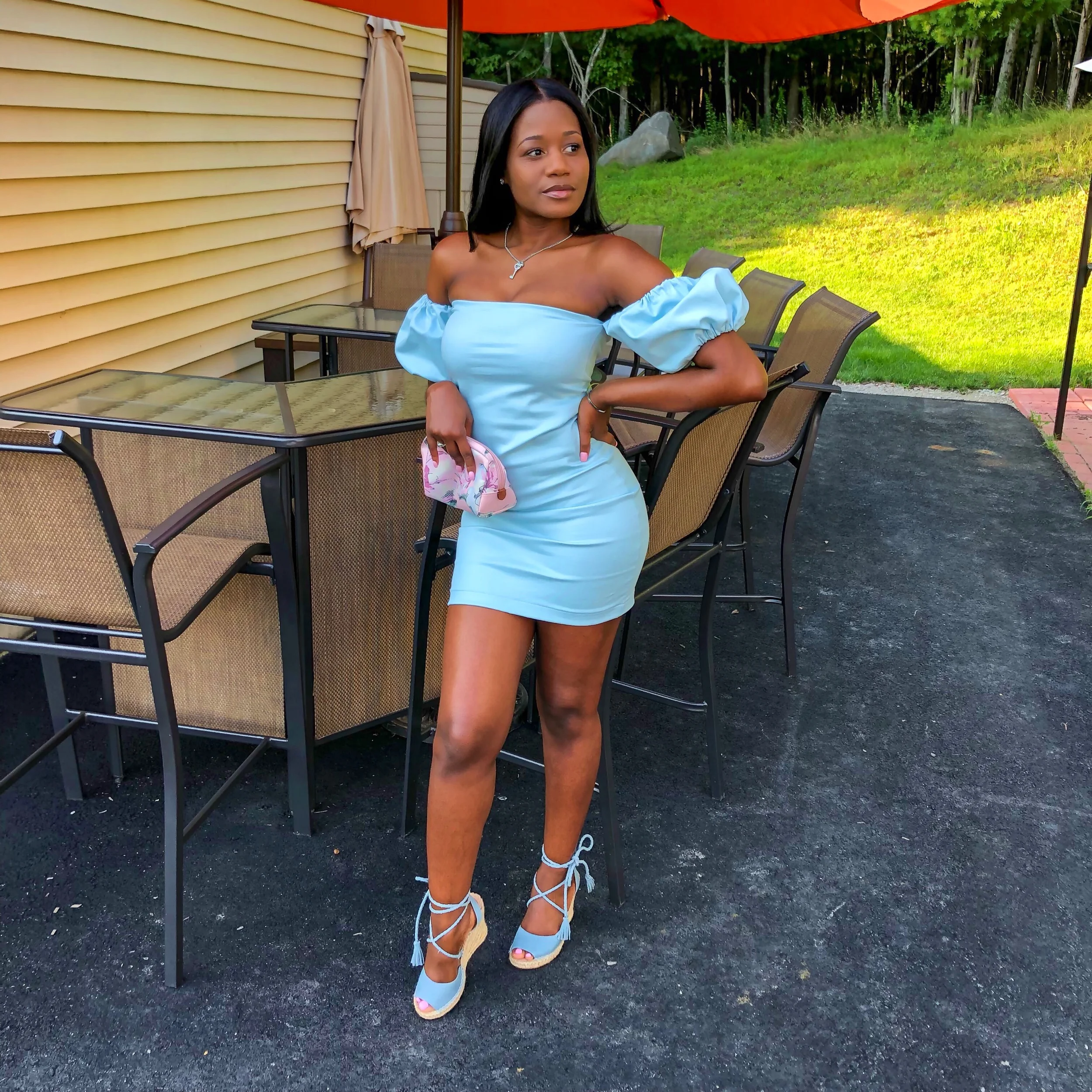 HOW TO SEW A DENIM PUFF SLEEVE DRESS 