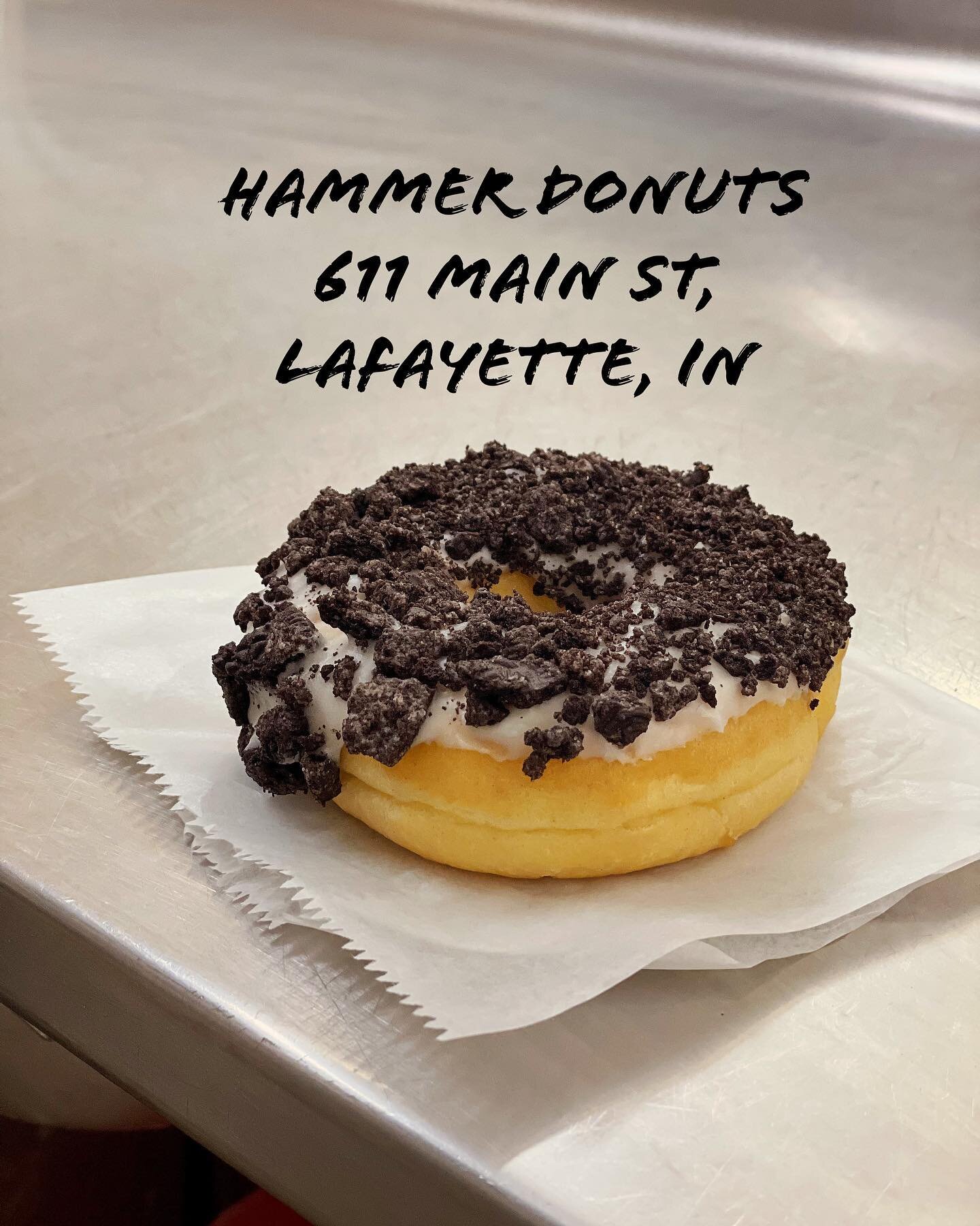 Stop by for some self-care treats!

#hammerdonuts #freshdonuts #handmadedonuts #donuts #doughnuts #donutshop #donutandcoffee #fooddelivery #grubhub #cakedonuts #yeastdonuts #downtownlafayette #sprinkledonut #glazeddonuts #filleddonuts  #ドーナツ #甜甜圈 #도넛