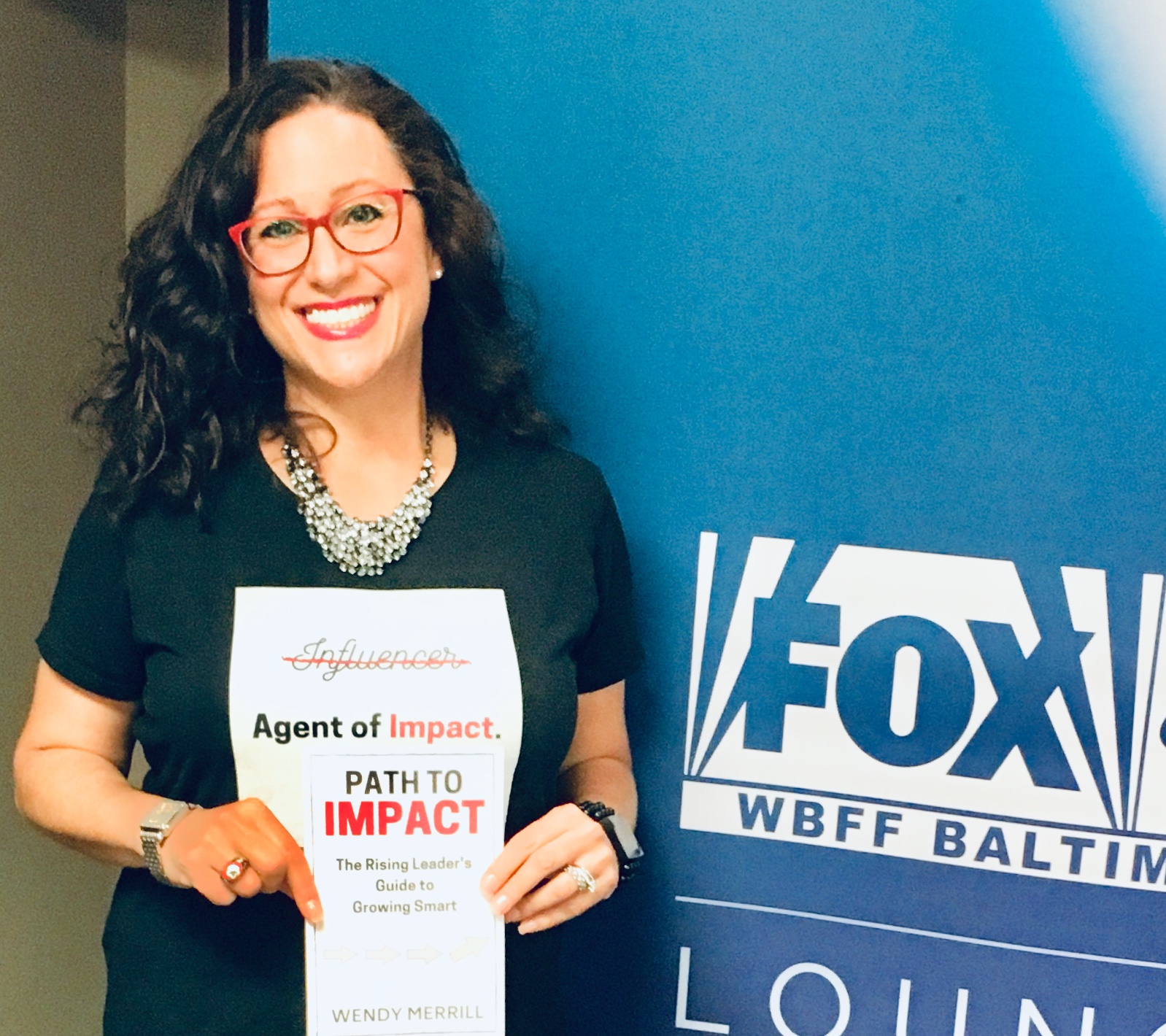 Wendy and her new book, "Path to Impact."