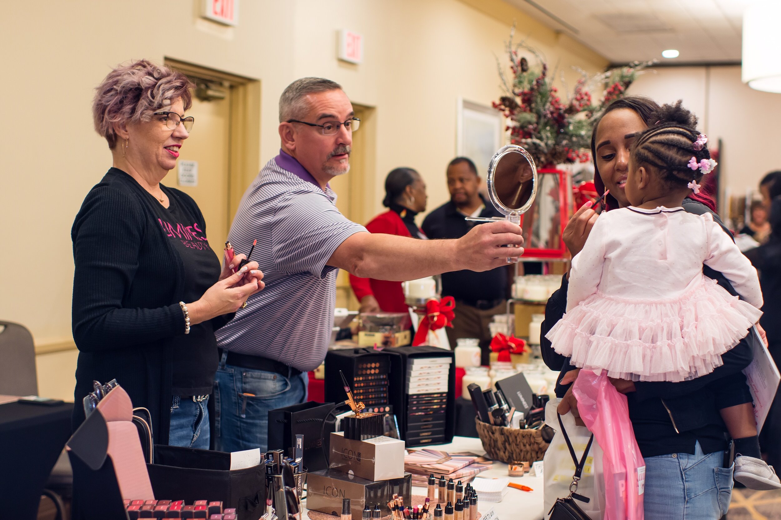 In November, we hosted our 1st Mompreneur Marketplace with 40 Mom vendors. These are a few pics from that awesome day!.JPG