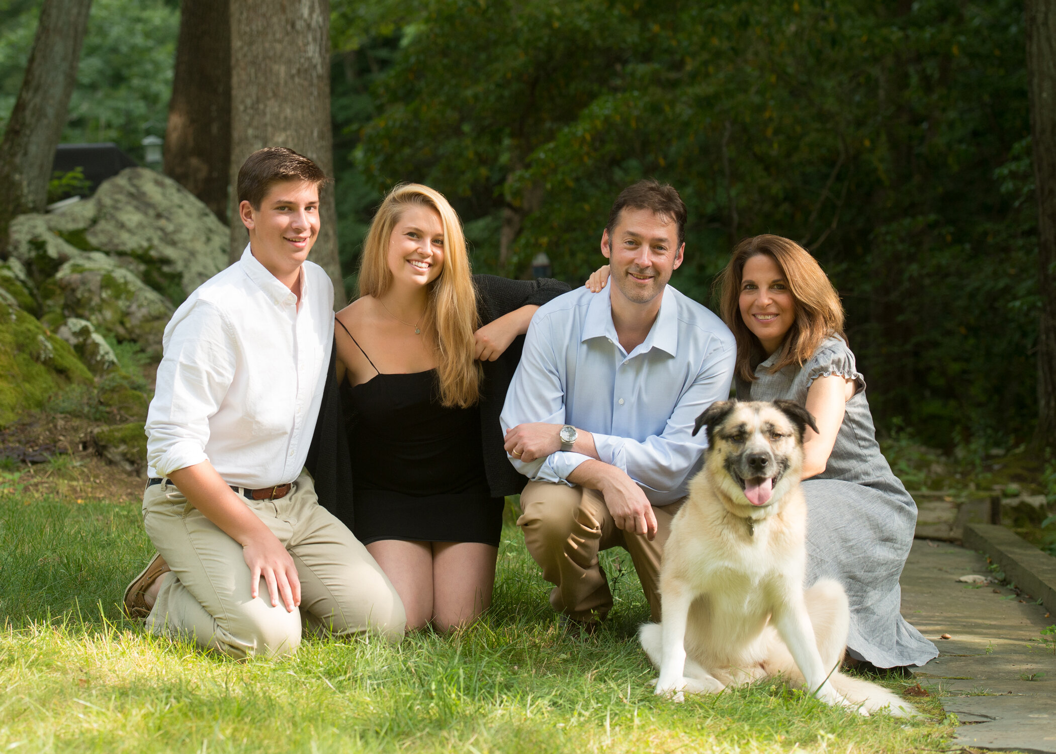 Diane and her family. 