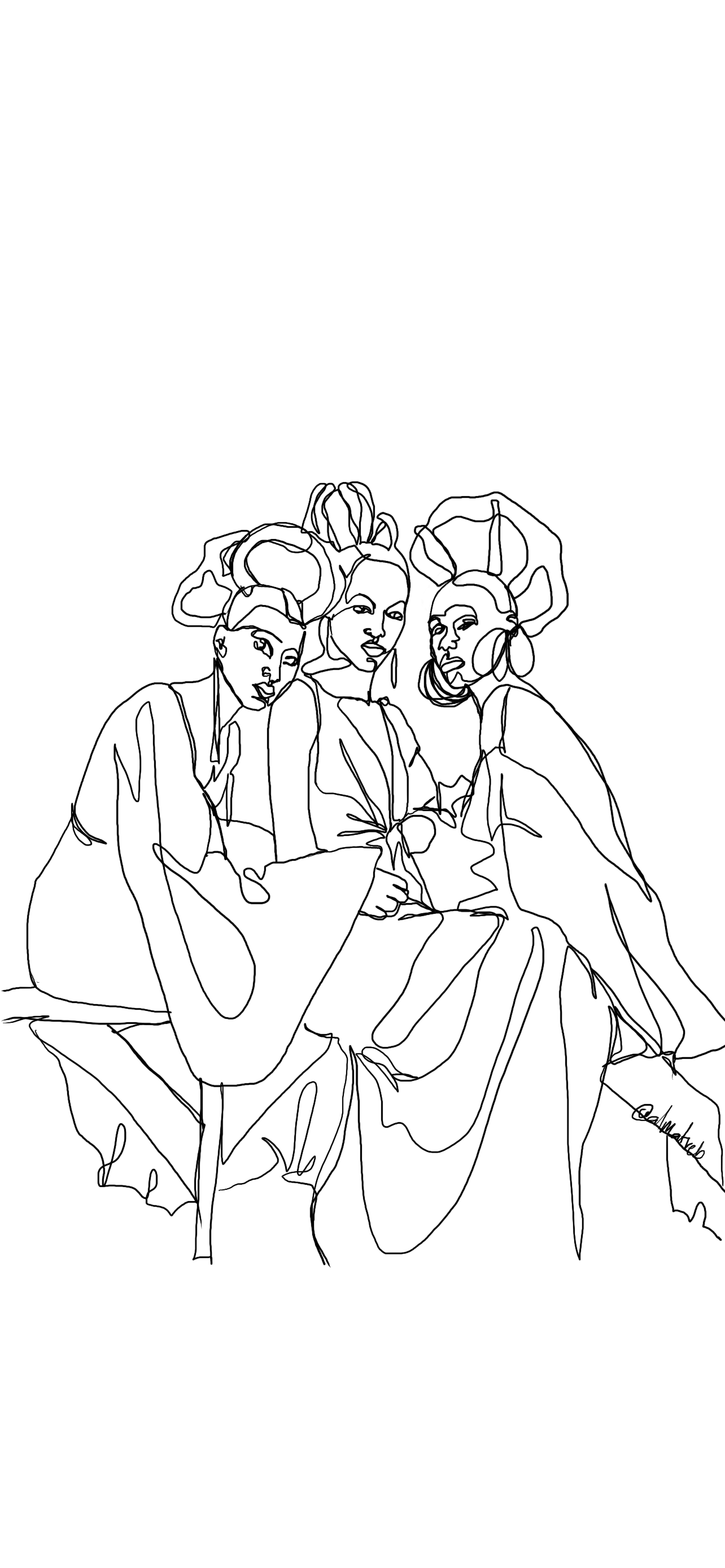 My line art - Sisters.PNG